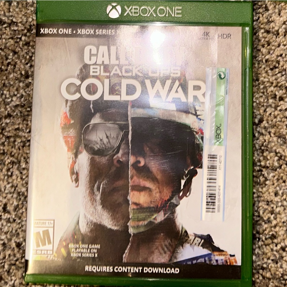 Xbox games- COD COLD WAR